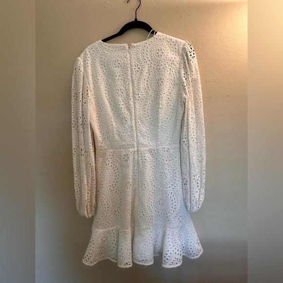Keepsake the Label White Lace Mini Dress M Bridal Shower Party - Picture 5 of 5